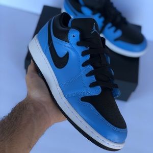 Nike Mens Air Jordan 1 Low University Blue